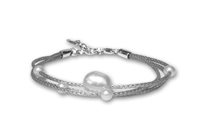 Bracciale Borsari gioielli Donna Perla in Argento Perla BR-PER01BBAR